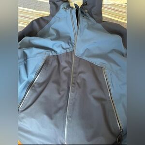 Dark blue color block men's size XL